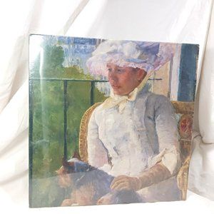 Fine Art Puzzle Mary Cassatt Susan on a Balcony Holding a Dog 500+ pcs NEW NIP